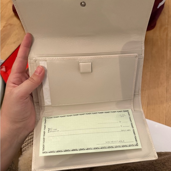 Coach Ivory Leather Clutch - Picture 3 of 5